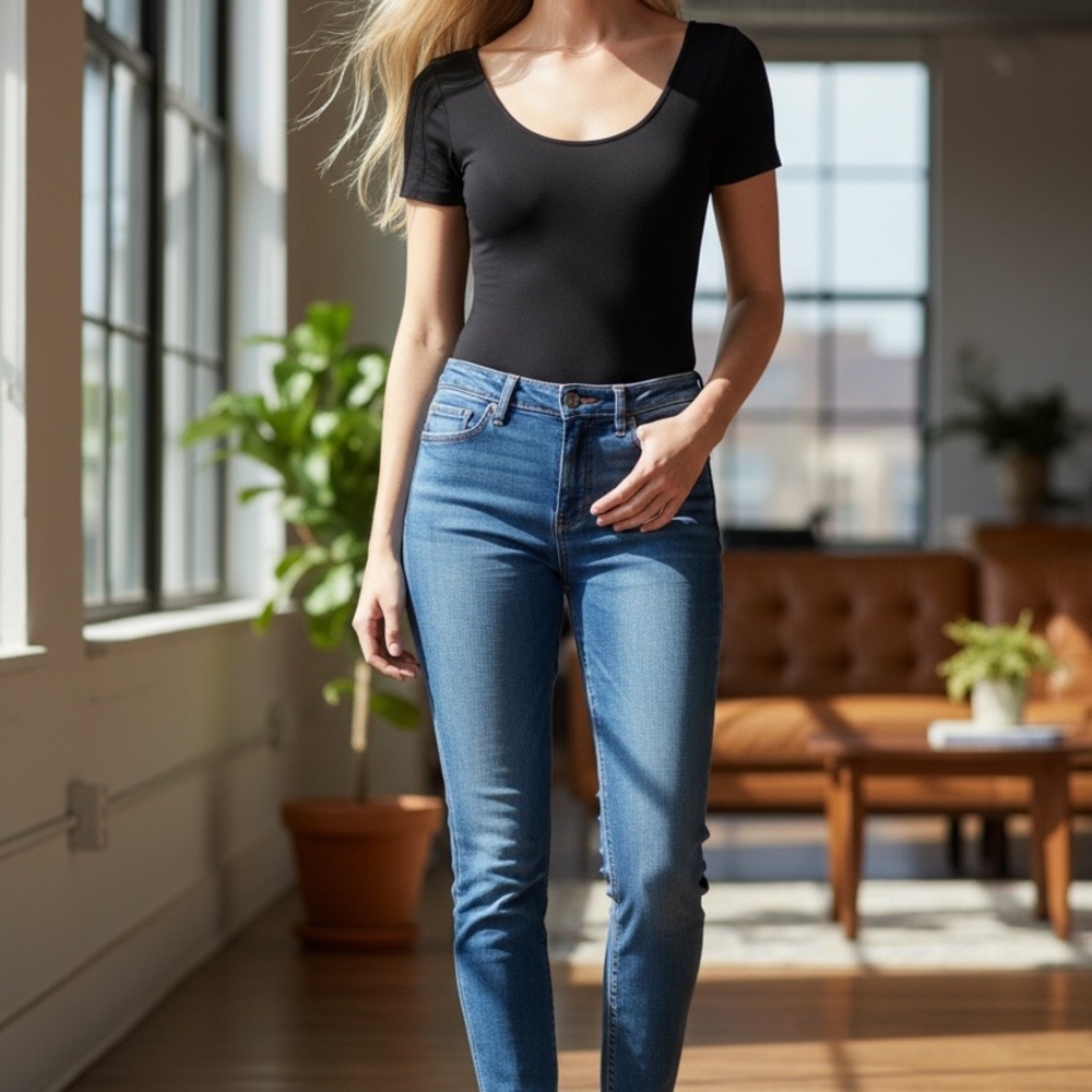 Black top- body suit